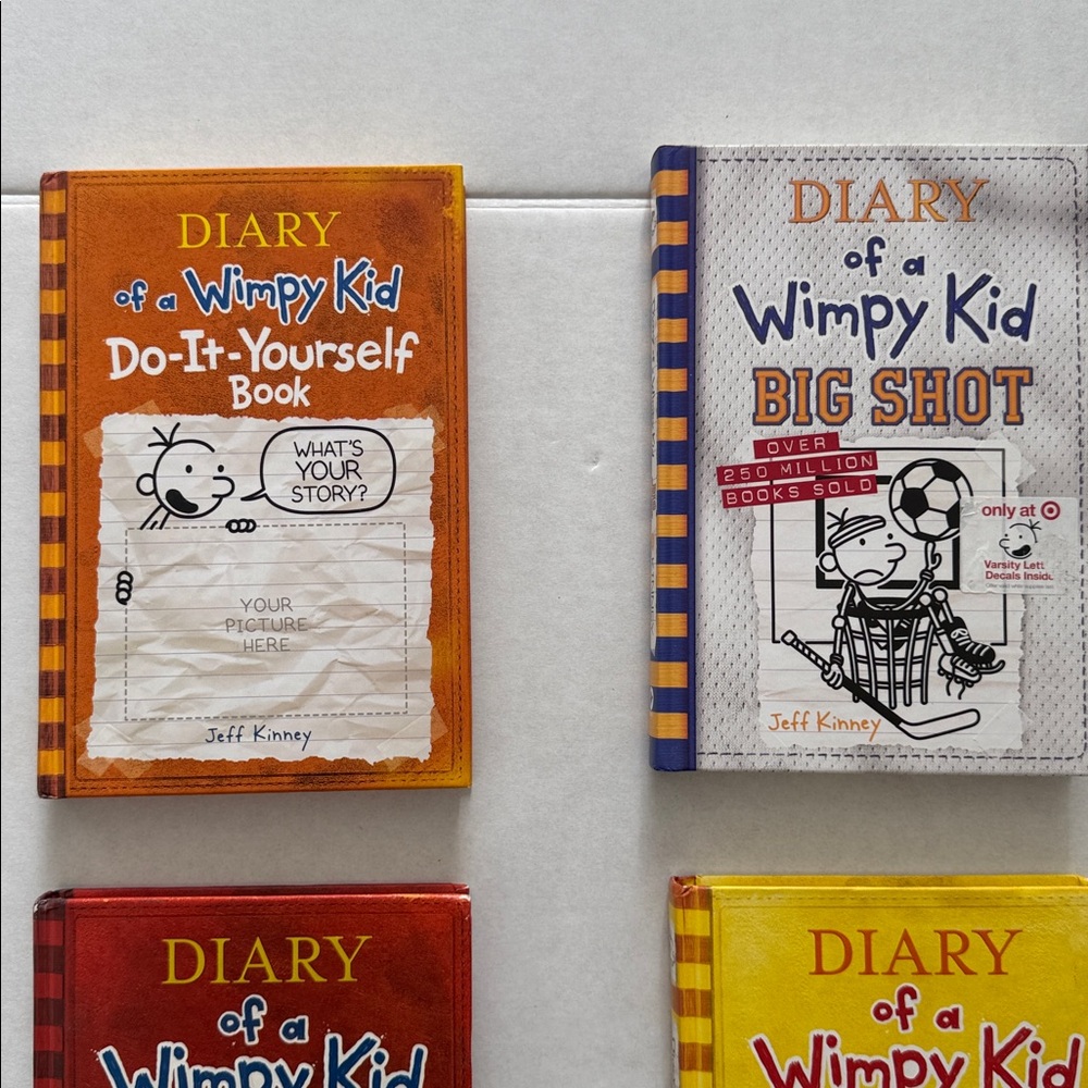 Diary of a Wimpy Kid Book Set/ Bundle of 7 Books/ Hardcover Kids Reading - Picture 5 of 13